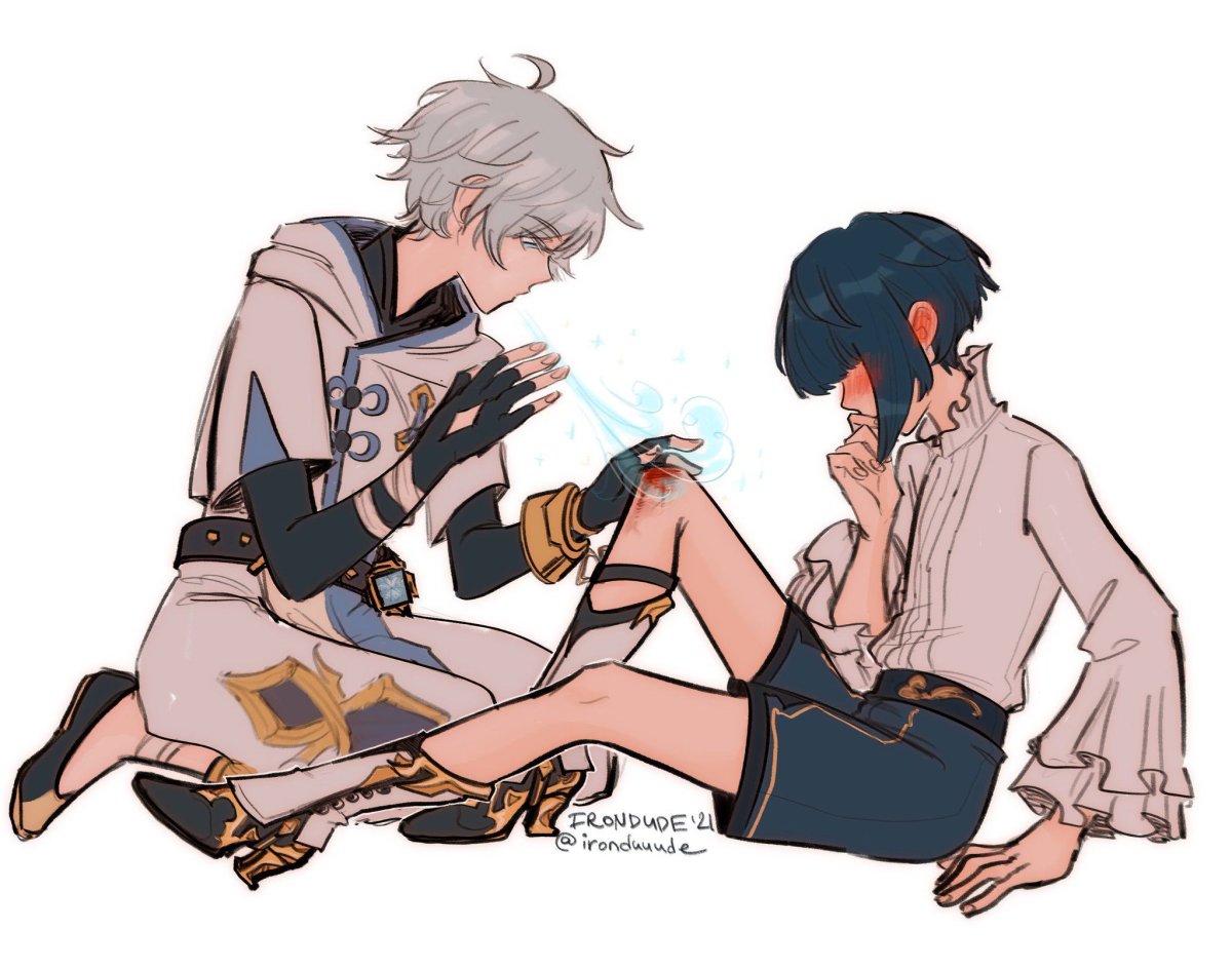 Син цю и Чун Юнь арт