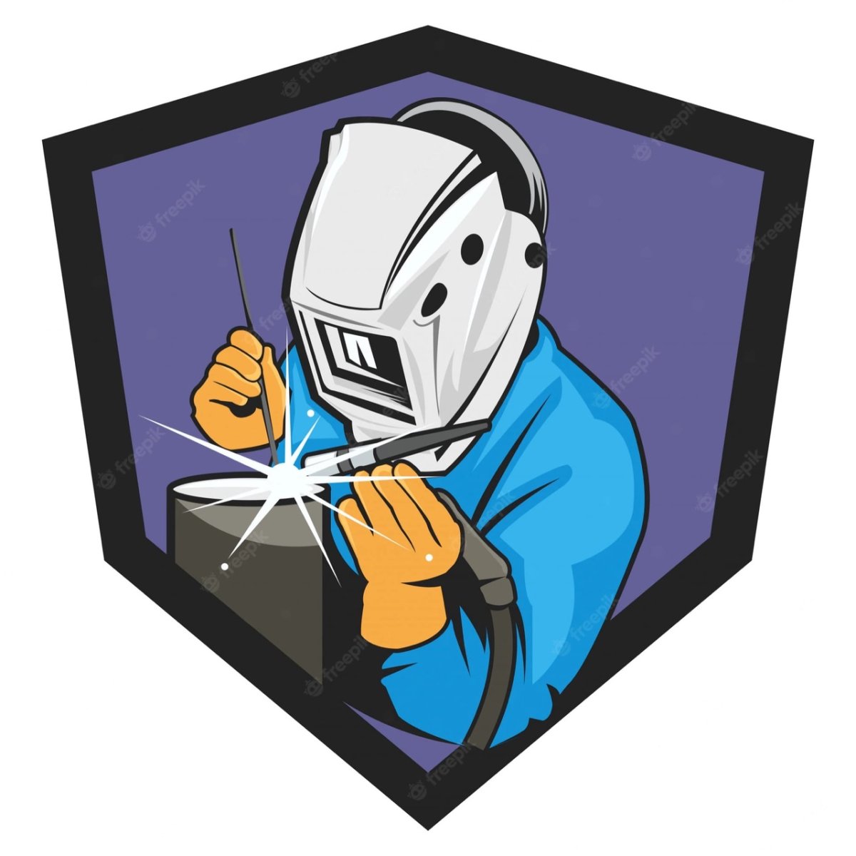 Сварщик вектор