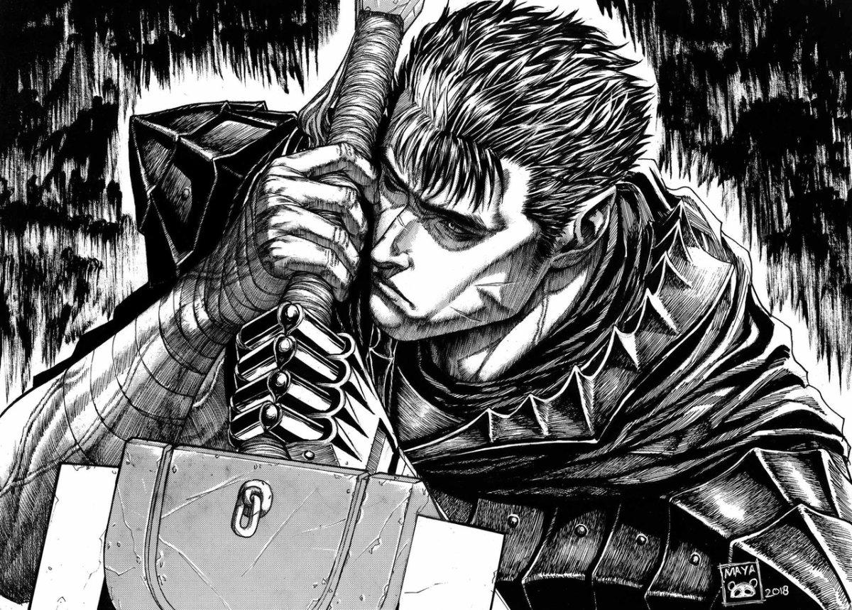 Берсерк Ганц Манга