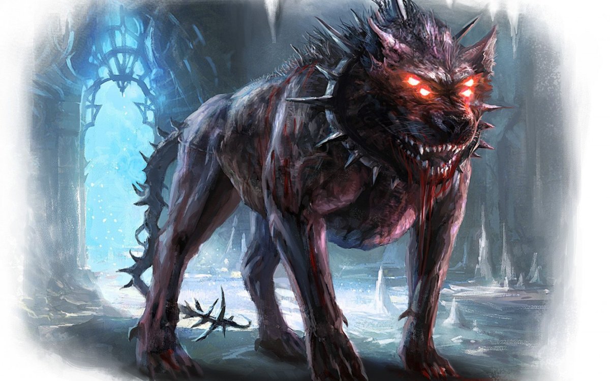 Гарм пес Скандинавская мифология