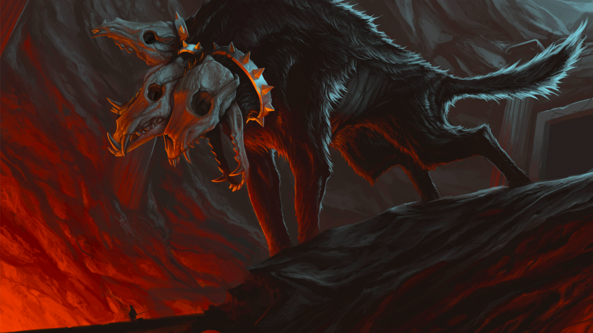 Трехголовая Адская гончая