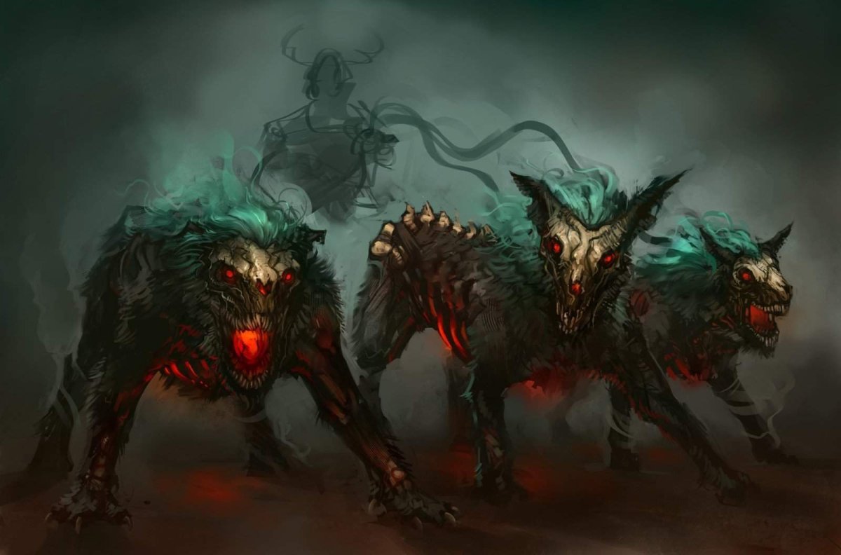 Адская гончая ДНД