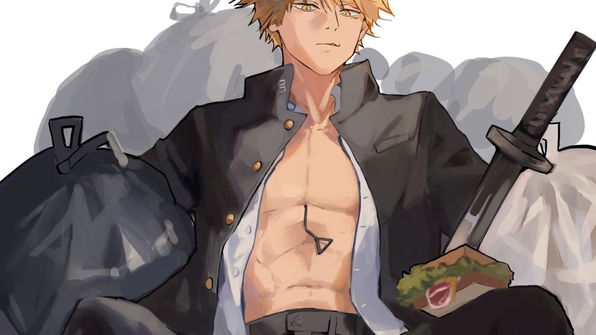 Аки Хаякава человек бензопила