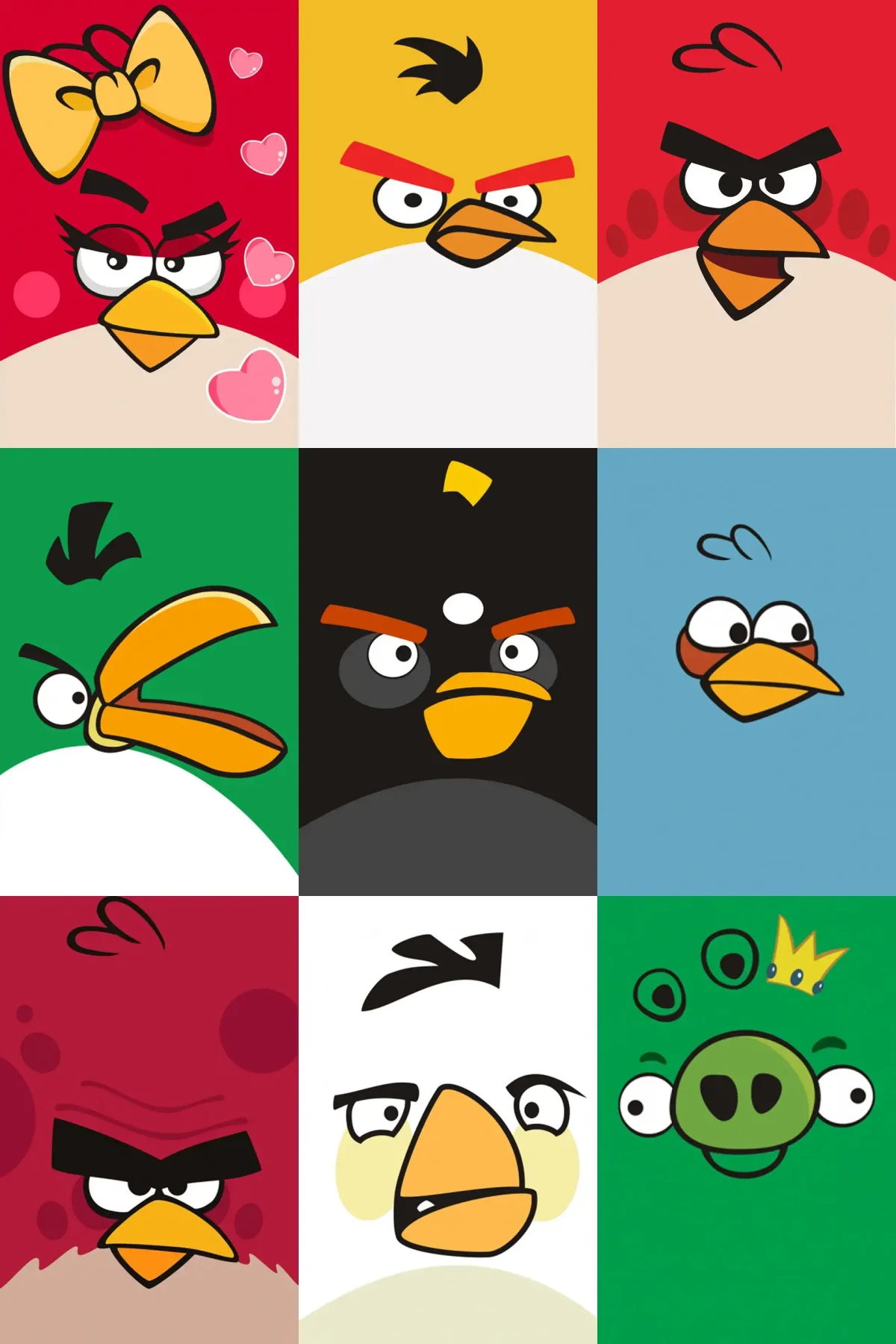 Рисунки Энгри бердз