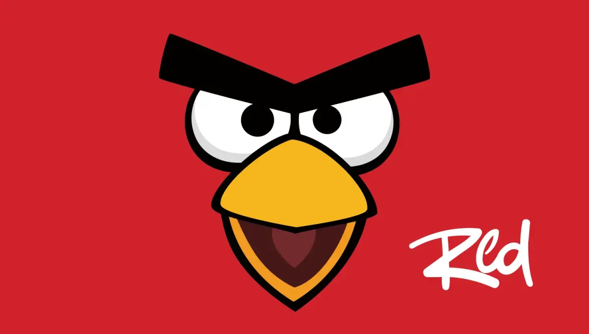 Глаза птички Энгри бердз