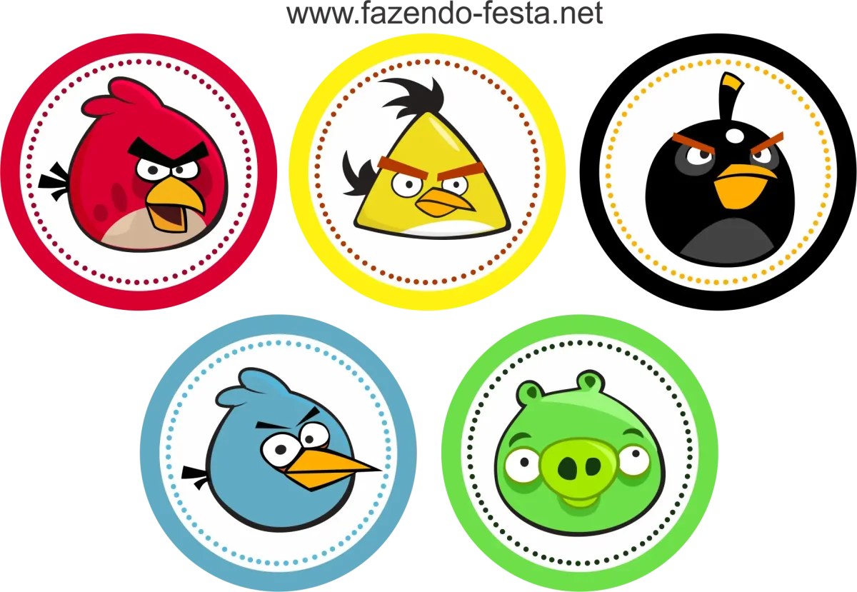 Энгри бердз красная птица с бровями