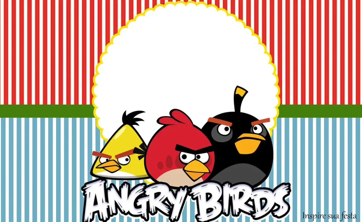 Angry Birds надпись