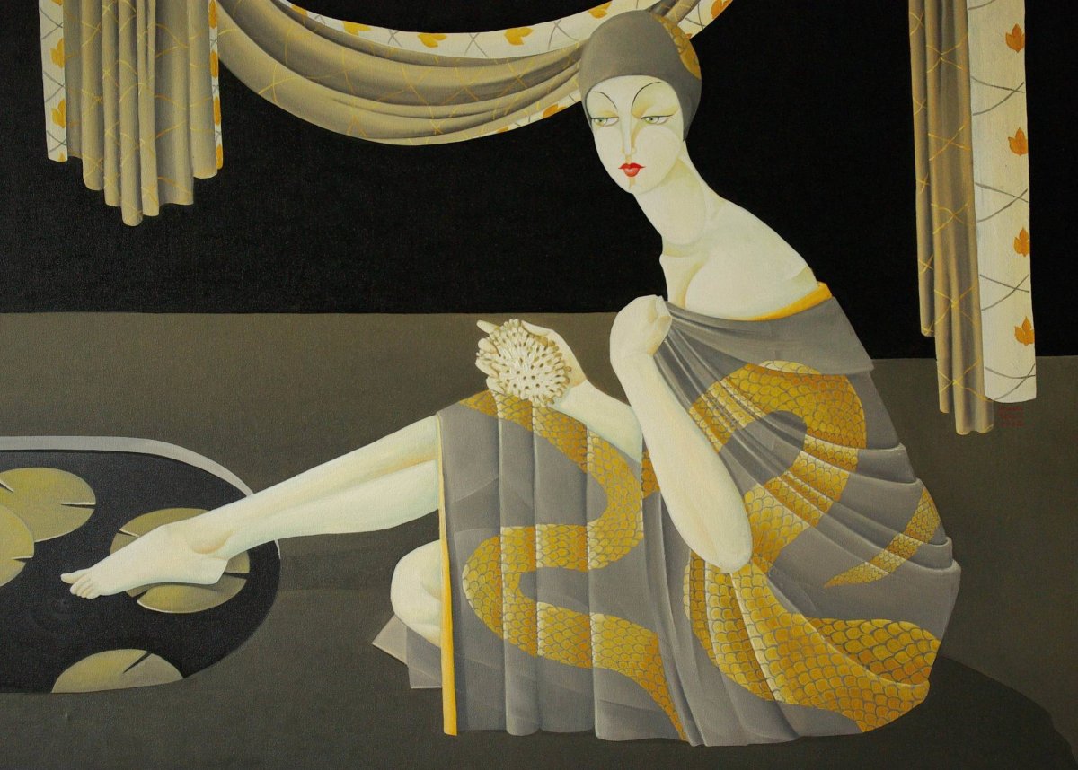 Картины в стиле арт-деко. Urszula Tekieli