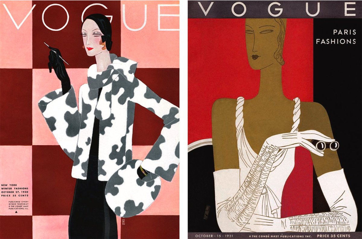 Обложка в стиле арт деко