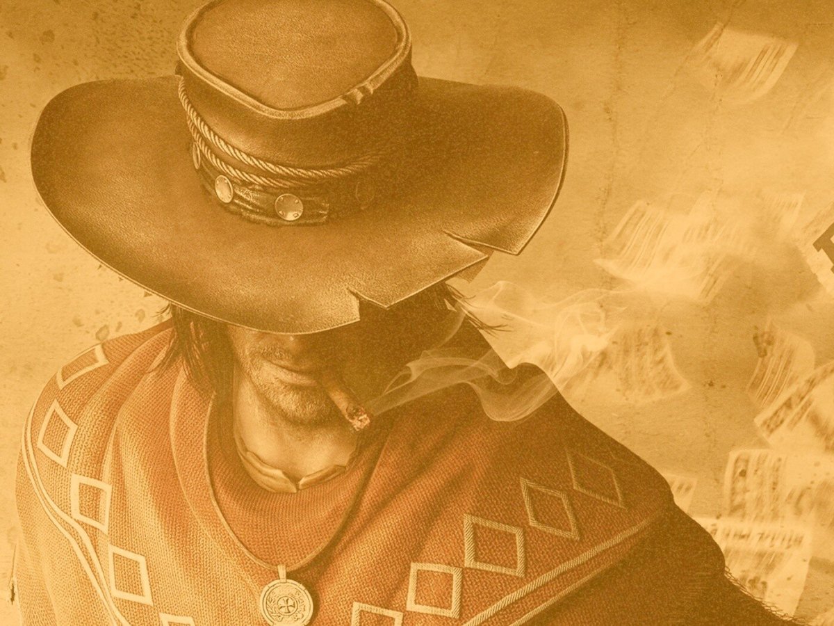 Человек в шляпе арт