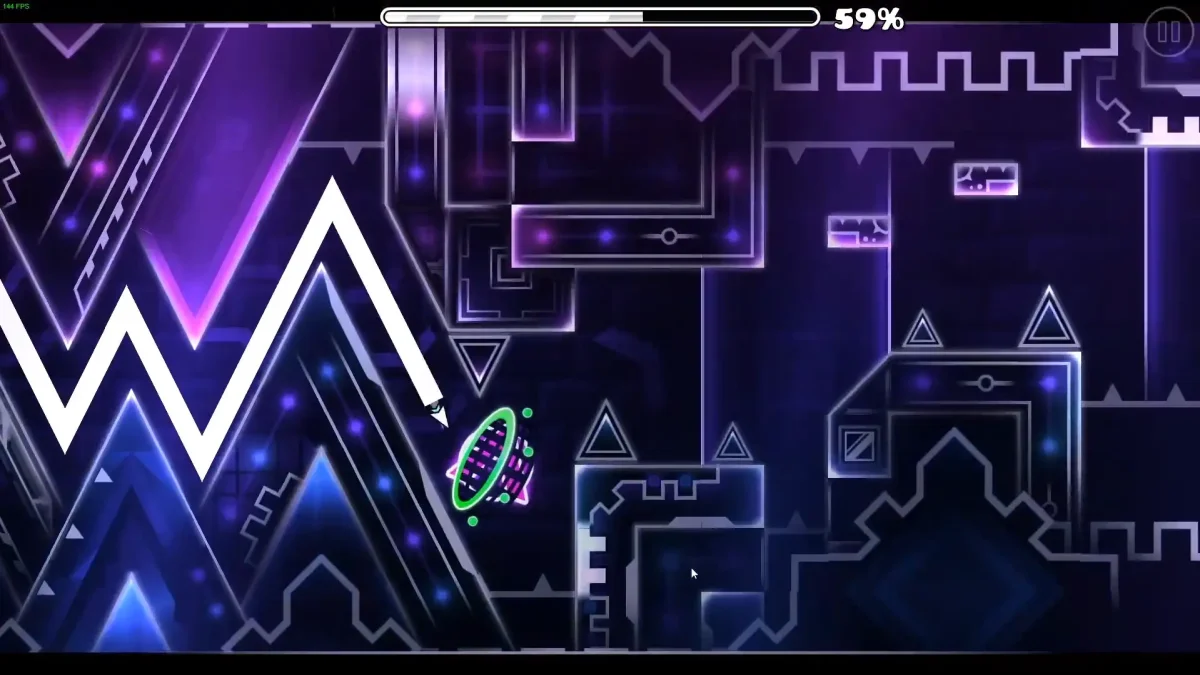 Легендарный демон в Geometry Dash