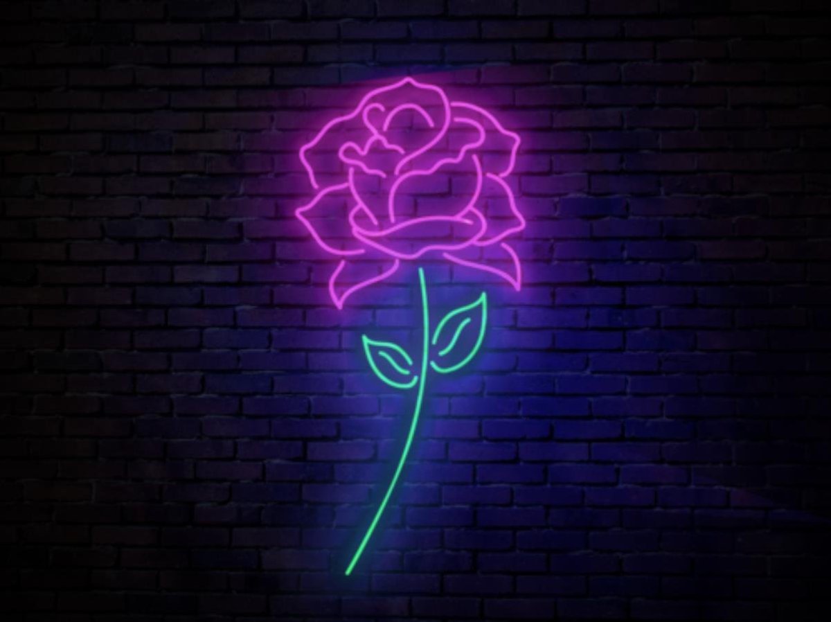 Фиолетовые Неоновые обои