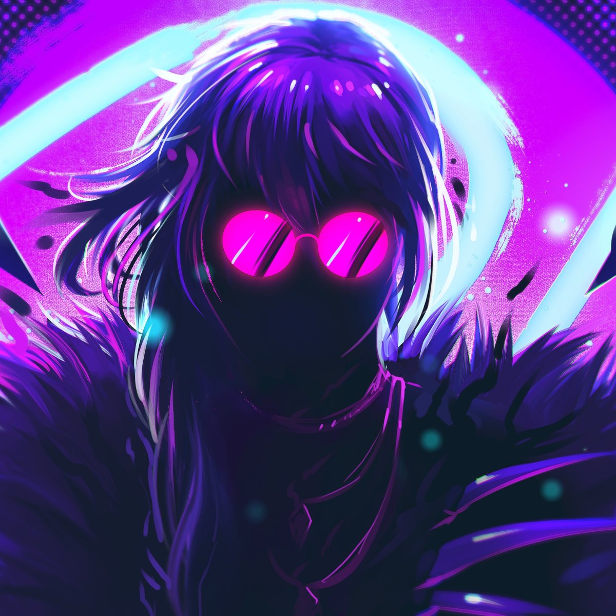 Фиолетовые аватарки