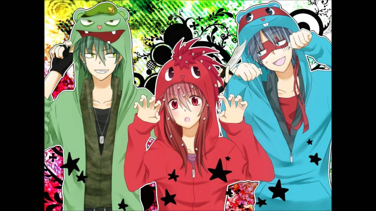 Happy Tree friends аниме