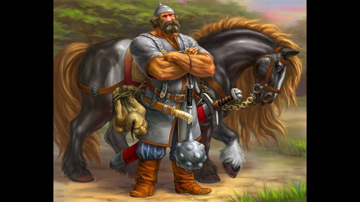 Три богатыря Илья Муромец