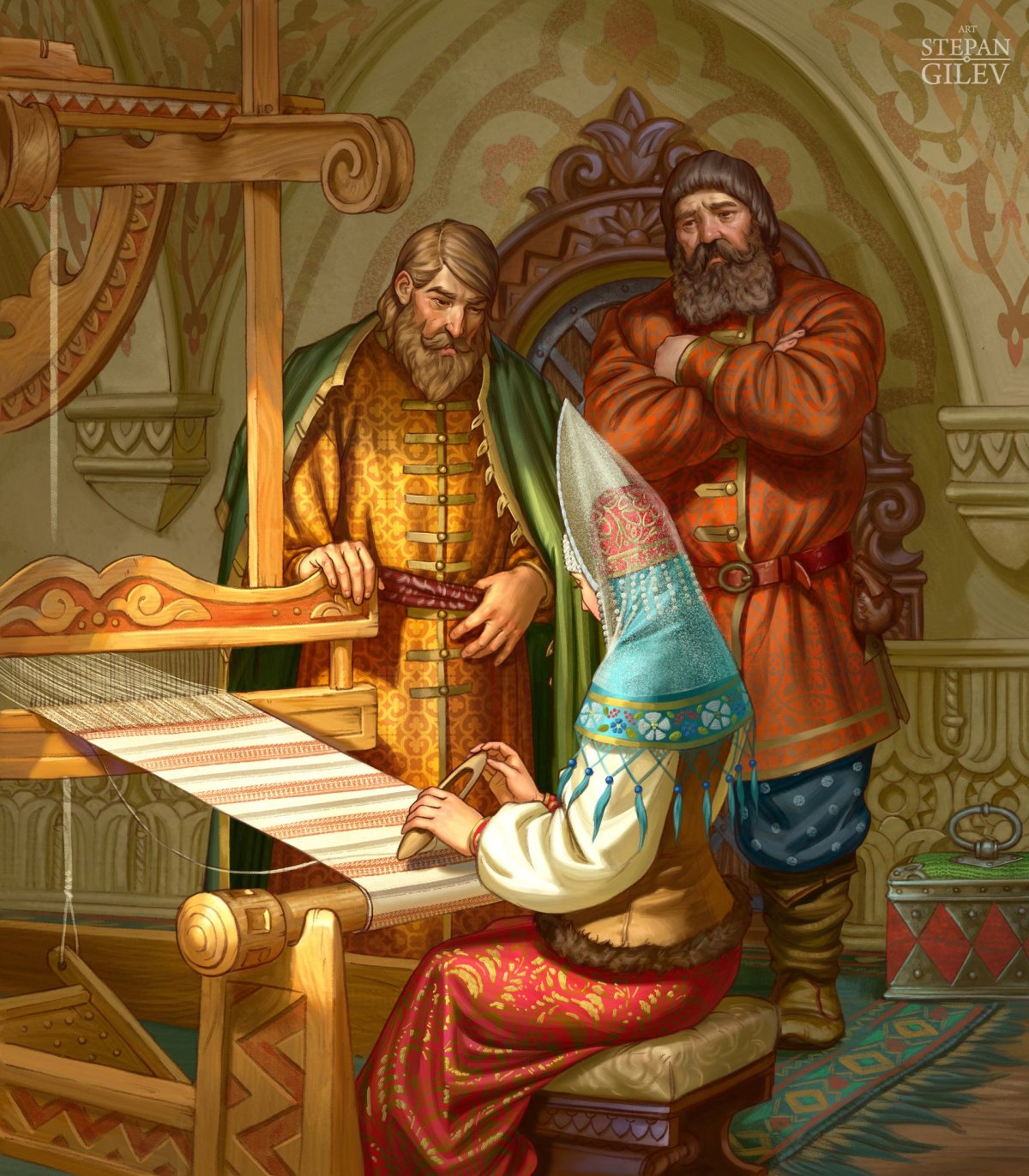 Илья Муромец Княжеский двор