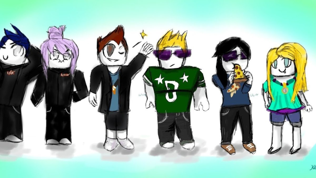 РОБЛОКС девочки и мальчики