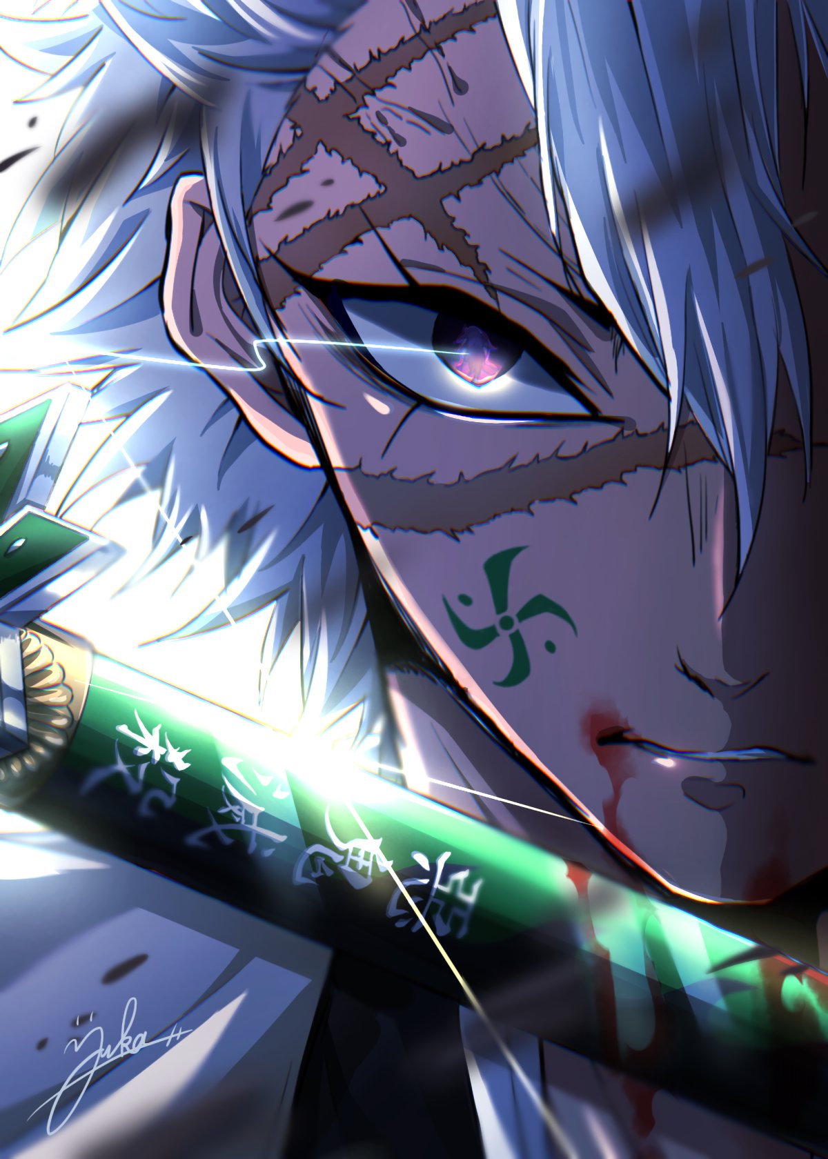 Клинок рассекающий демонов 4к