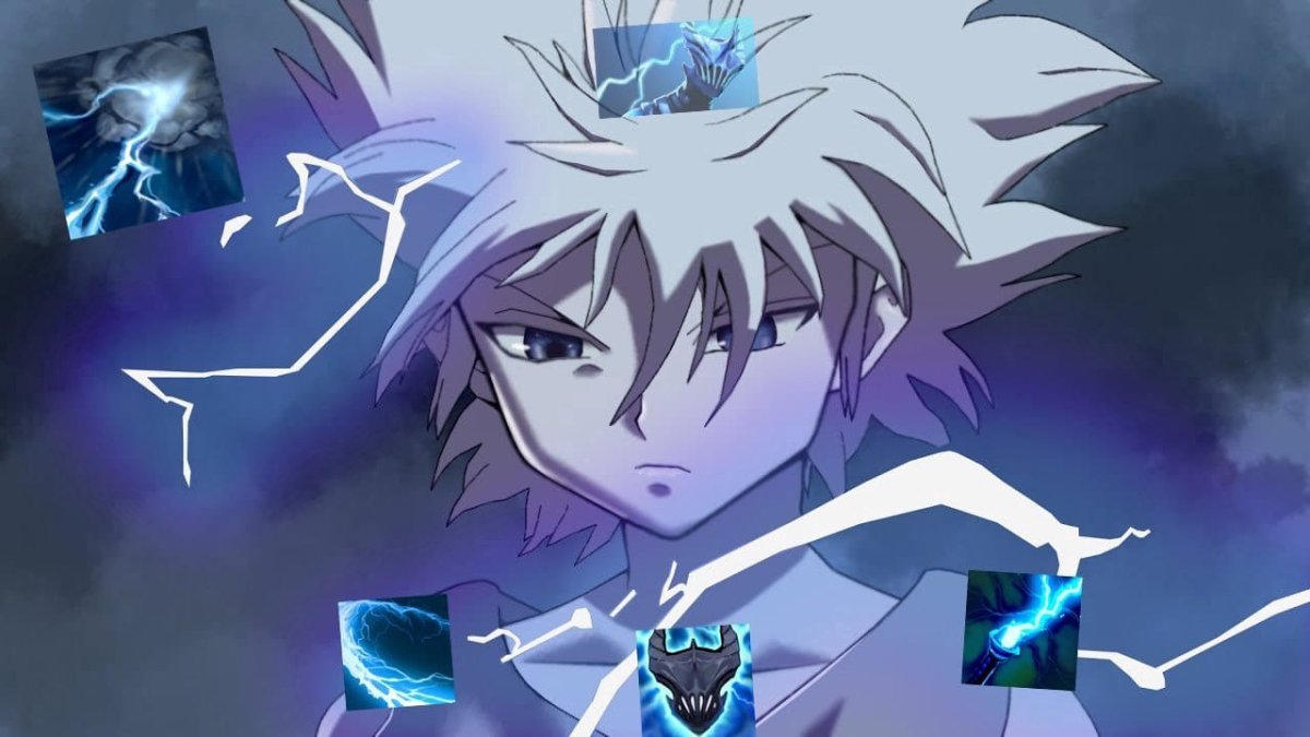 Киллуа злой молнии