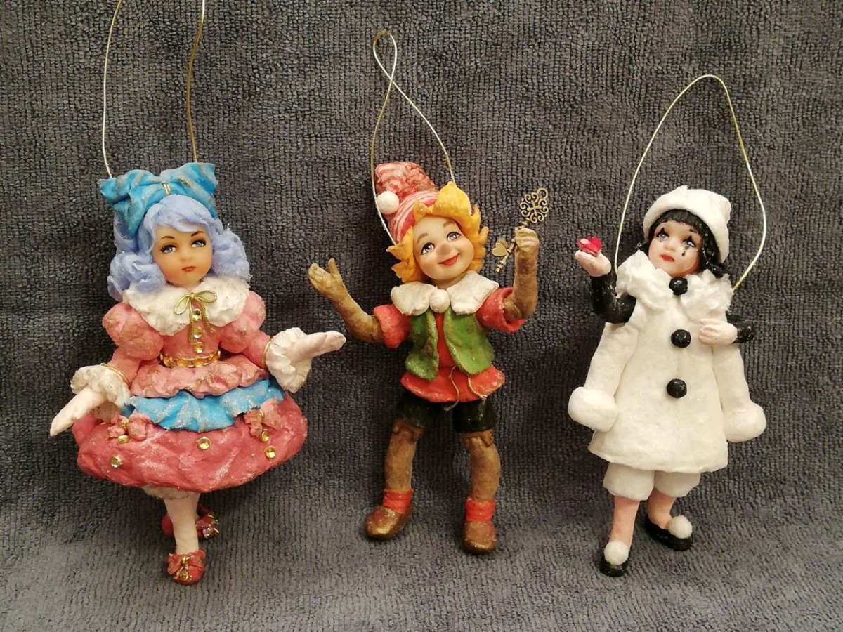 Ватные игрушки