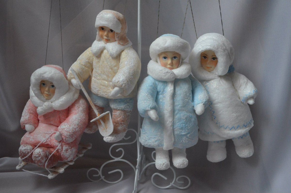 Ирина Блинова ватная игрушка