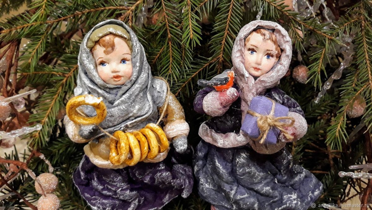 Татьяна Бронницкая ватные игрушки