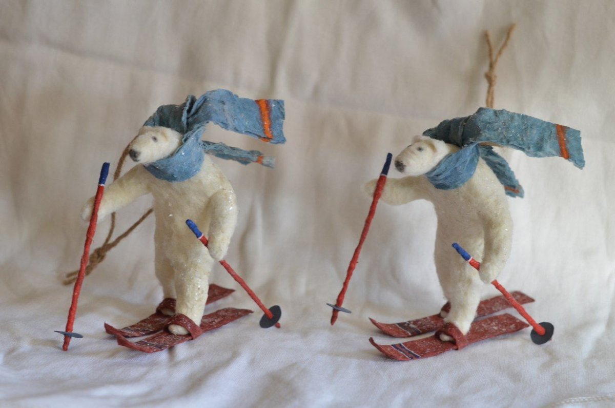 Игрушки из ватного папье-маше