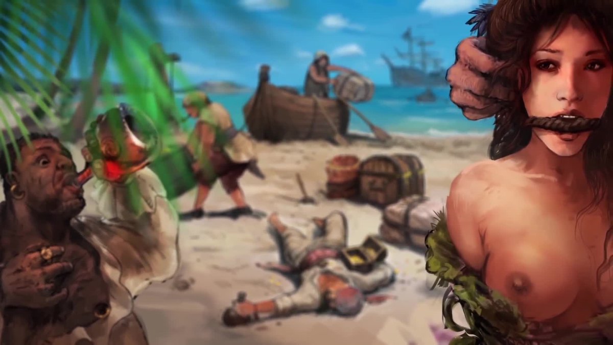 Концепт- арты Корсары: чёрная метка