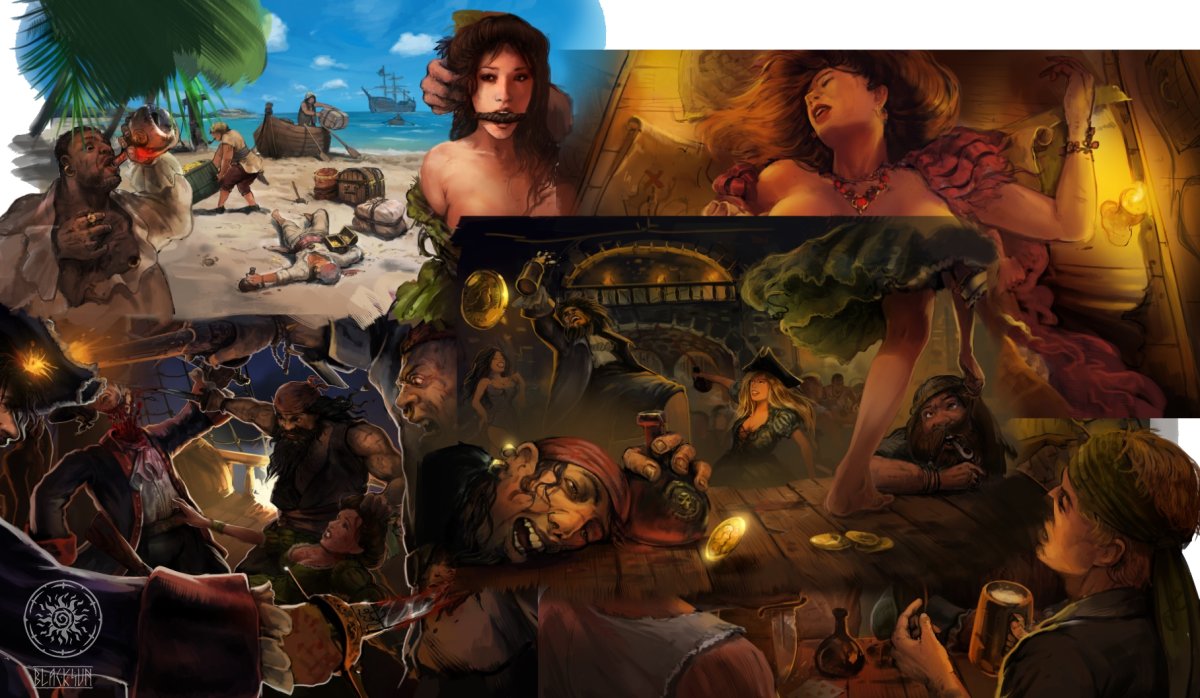 Корсары 4 черная метка