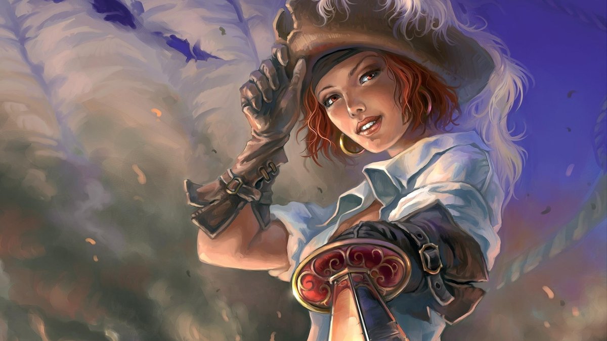 Парень пират фэнтези