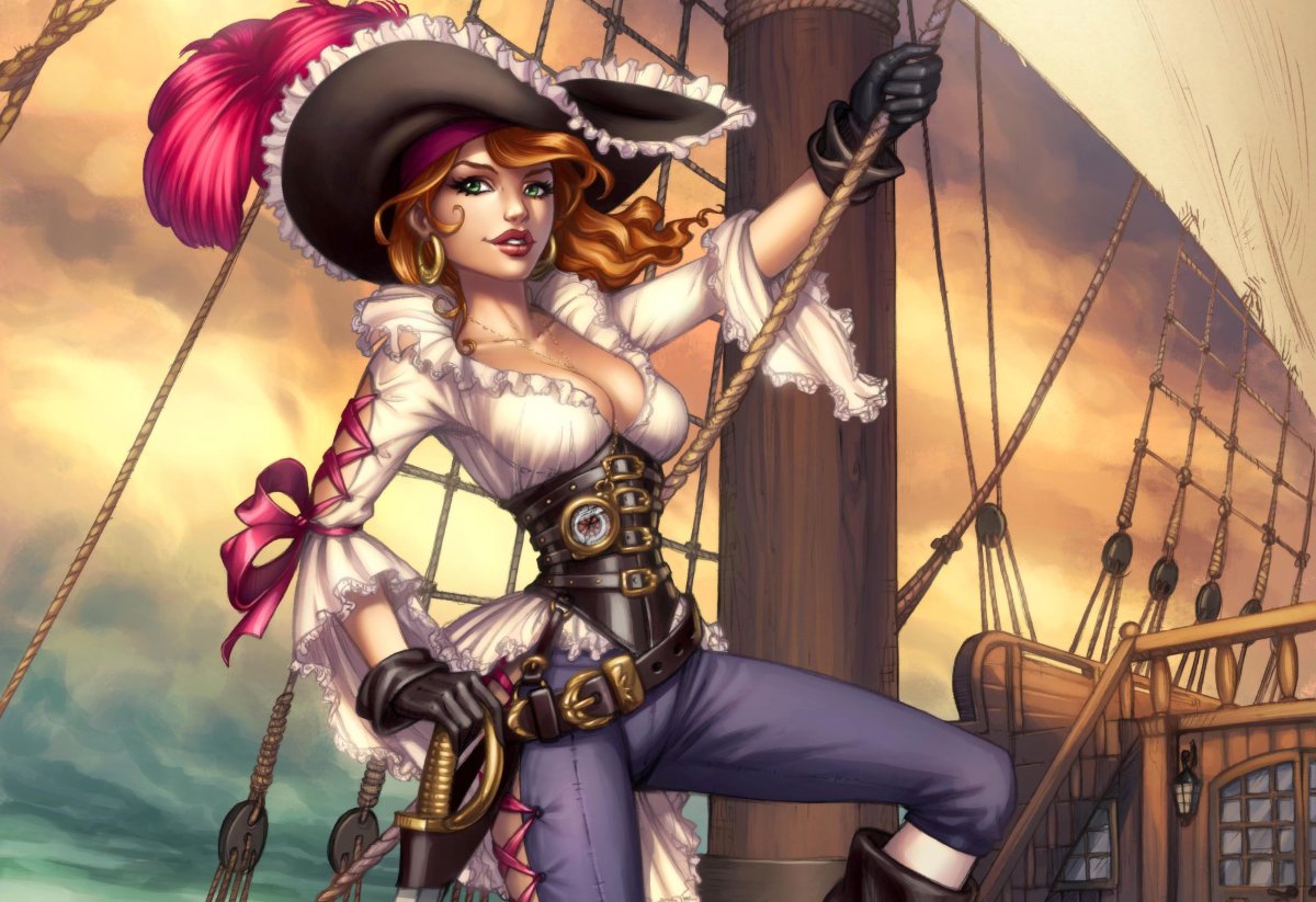 Пиратский корабль