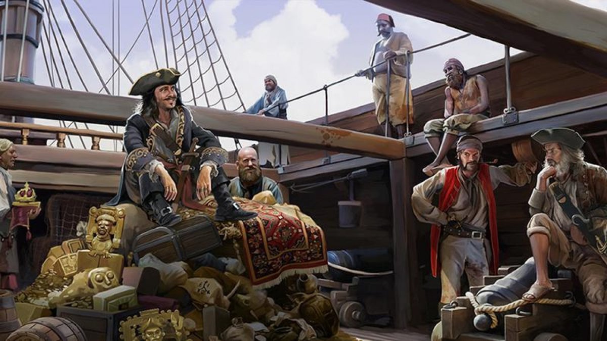 Чёрная метка игра про пиратов