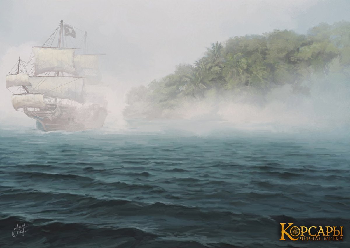 Концепт- арты Корсары: чёрная метка