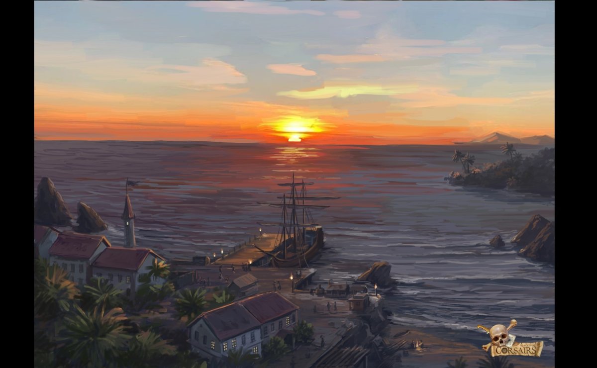 Корсары 4 черная метка концепт арты