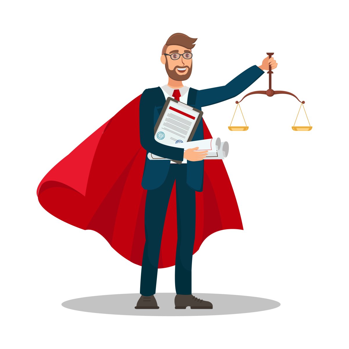 Юрист мультяшный