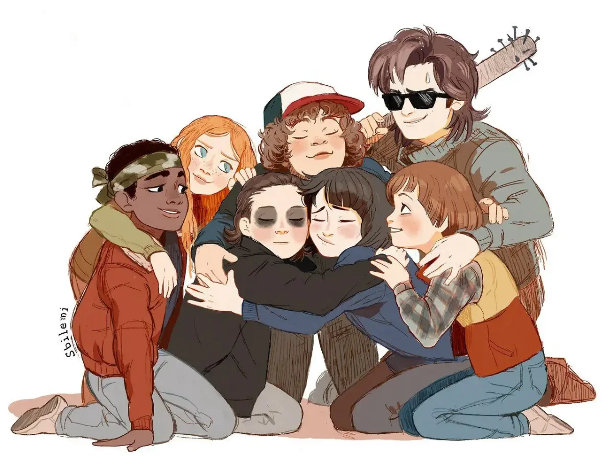 Очень странные дела Майк арт