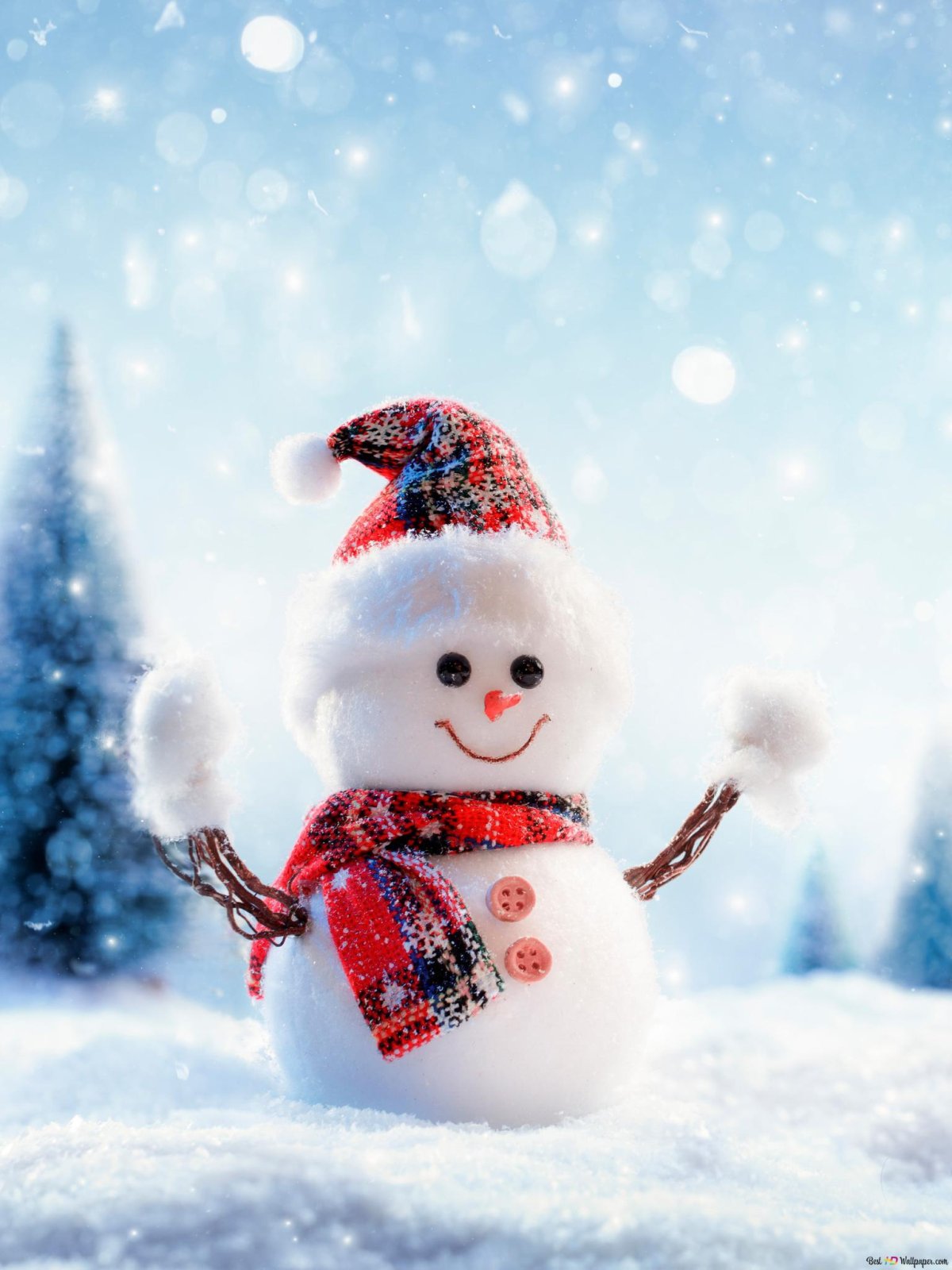 Снеговик и новый год