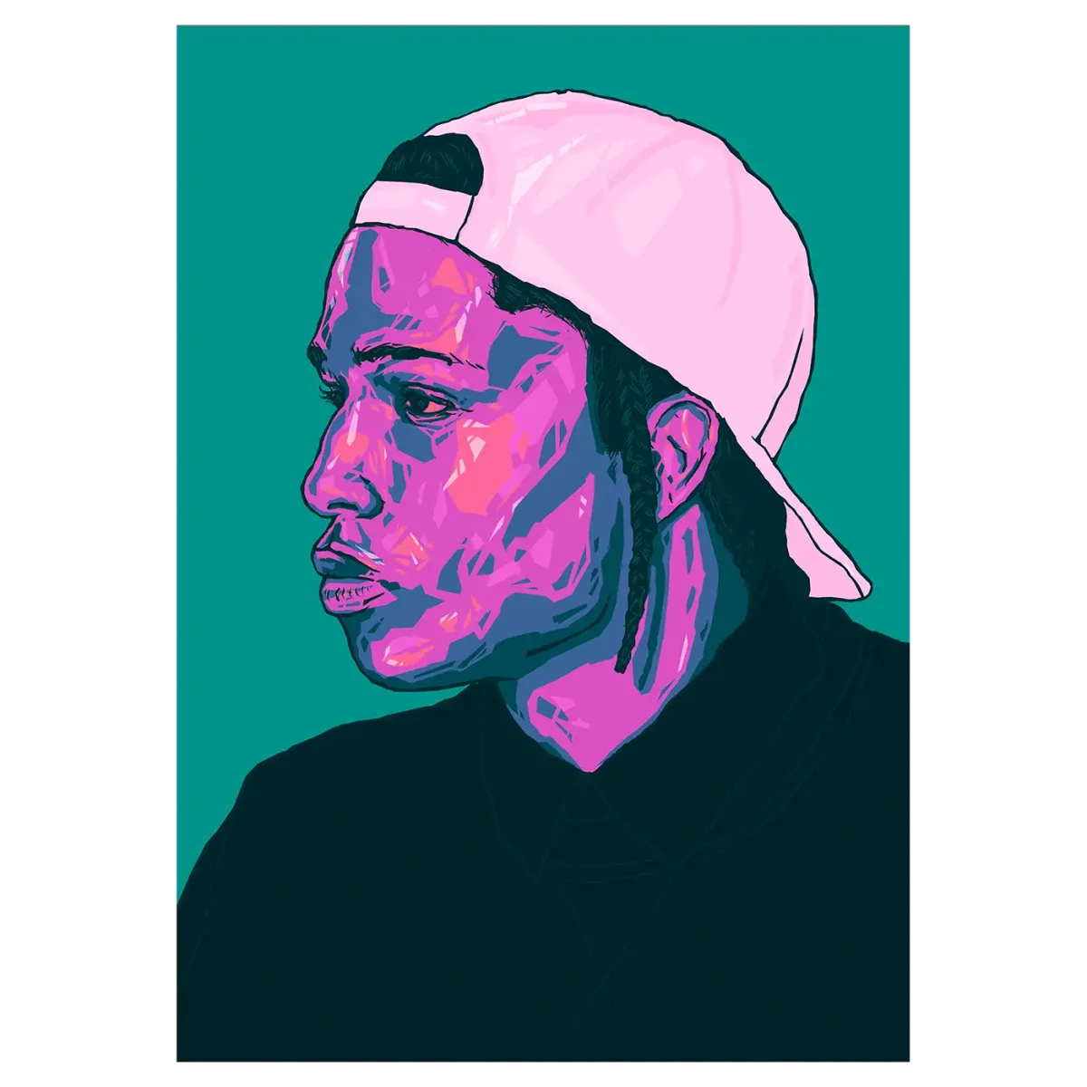 ASAP Rocky портрет