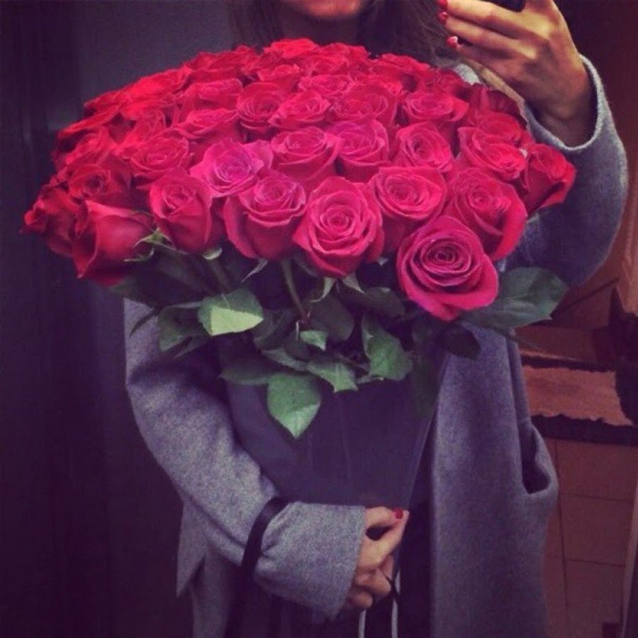 Цветы букет красивый для девушки