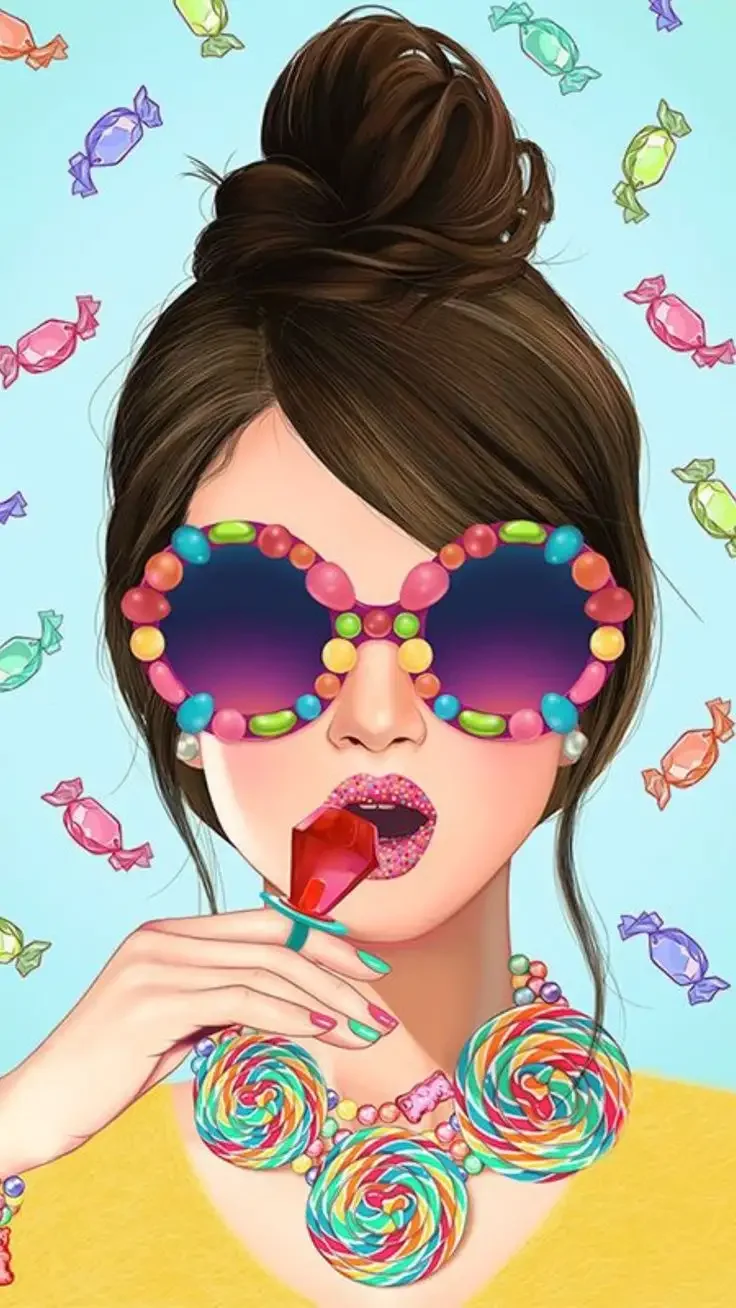 Классные рисунки девушек