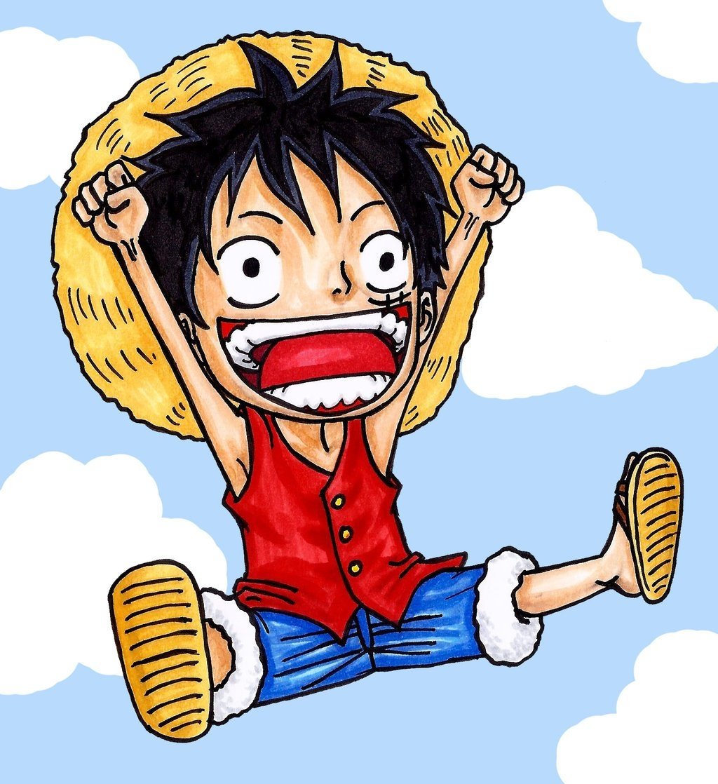 Ван Пис старый Луффи