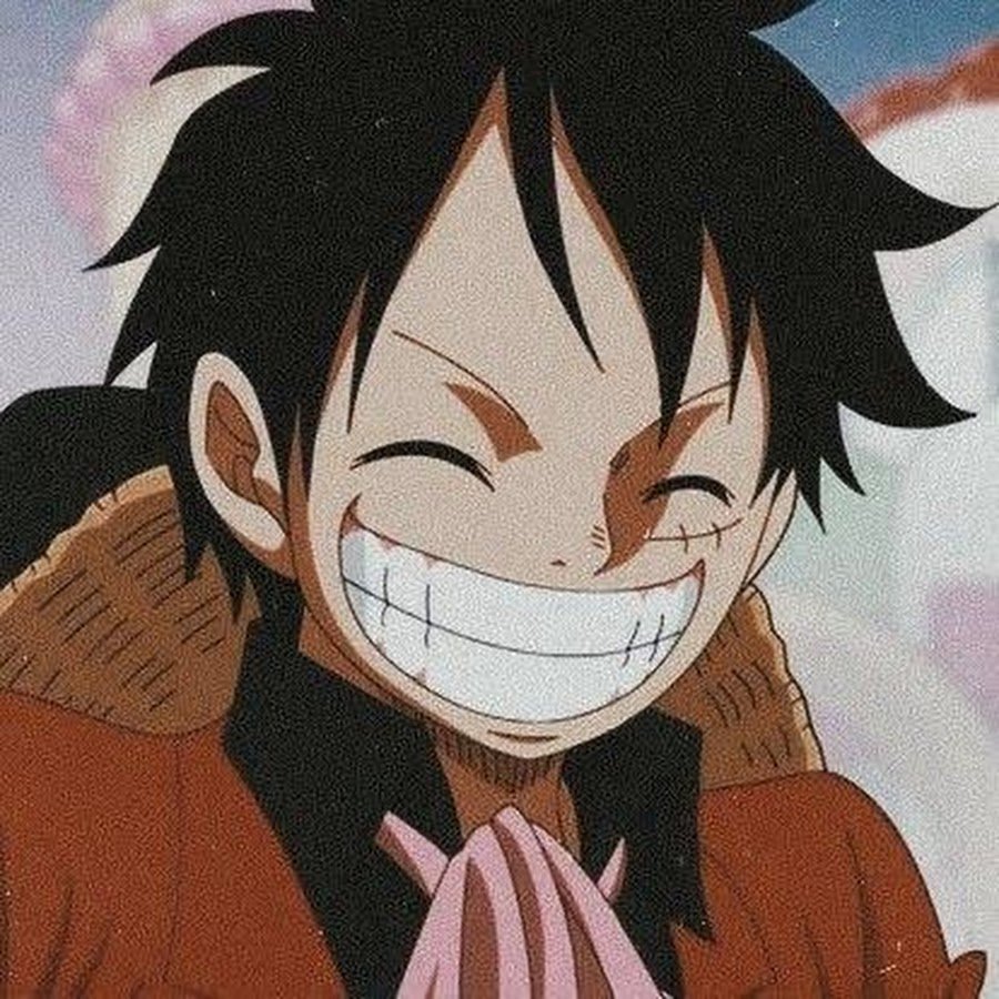 Ван Пис Луффи улыбка