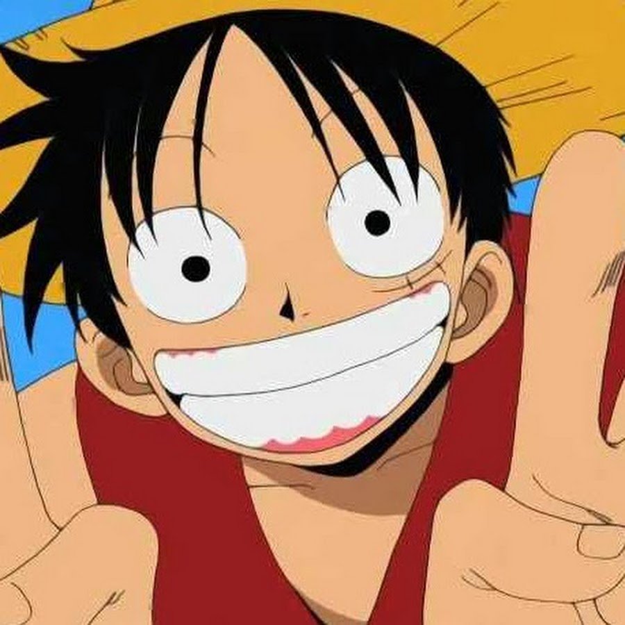 Луффи с желтыми волосами