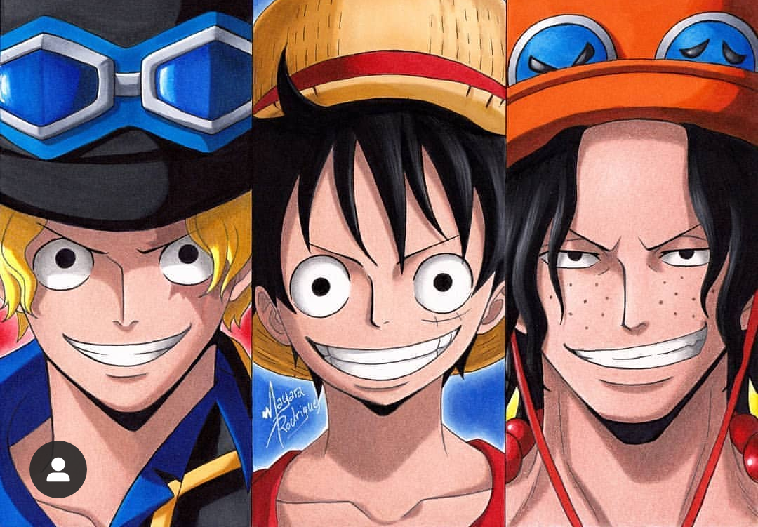 Луффи Эйс и сабо