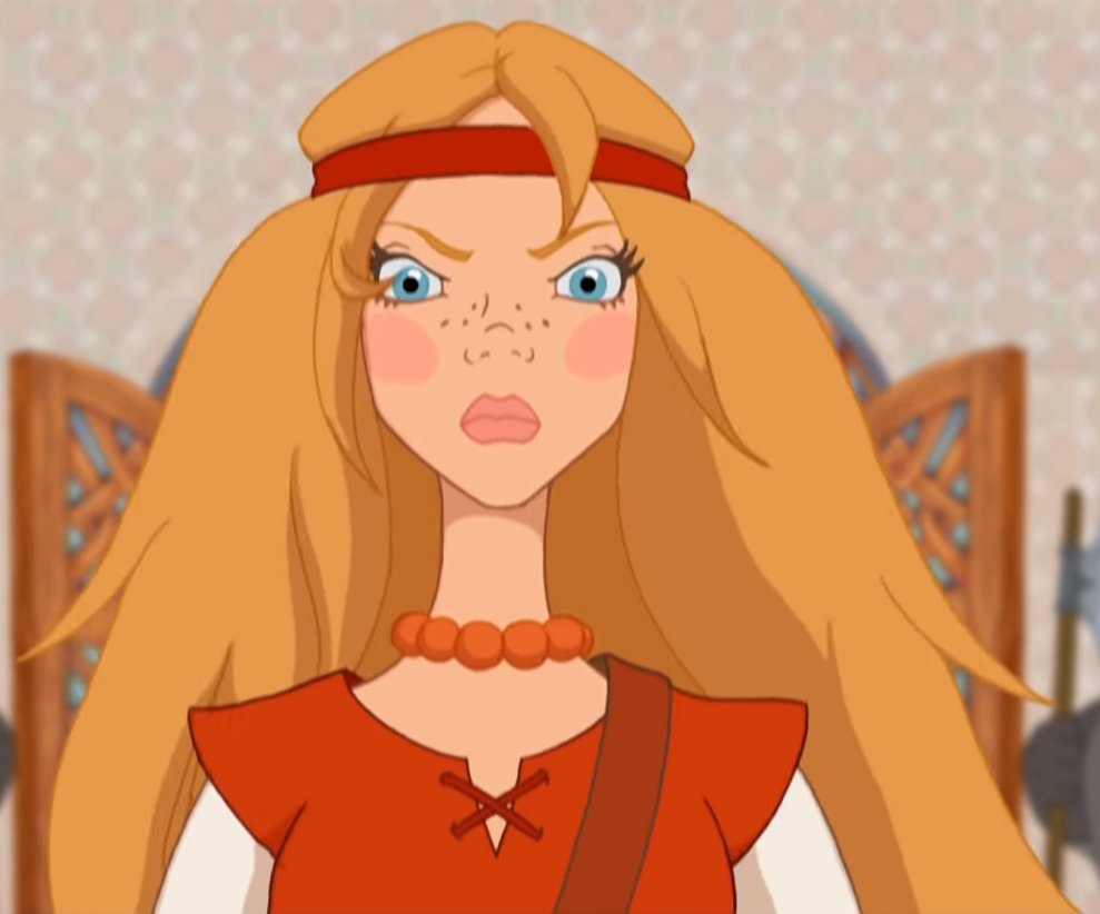 Три богатыря мультфильм Аленушка