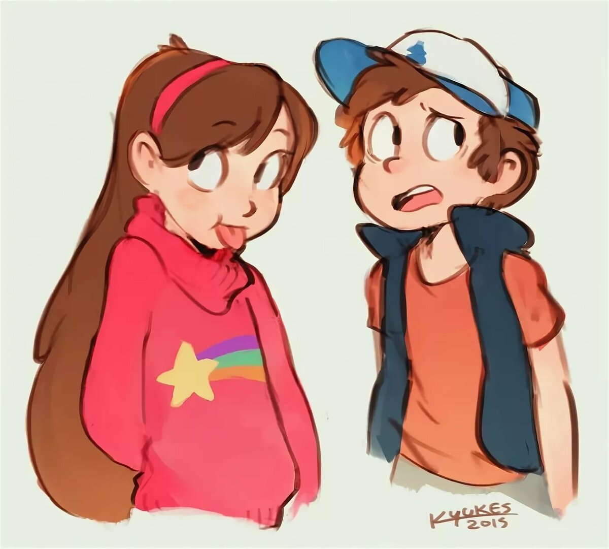 Диппер и Мэйбл Пайнс