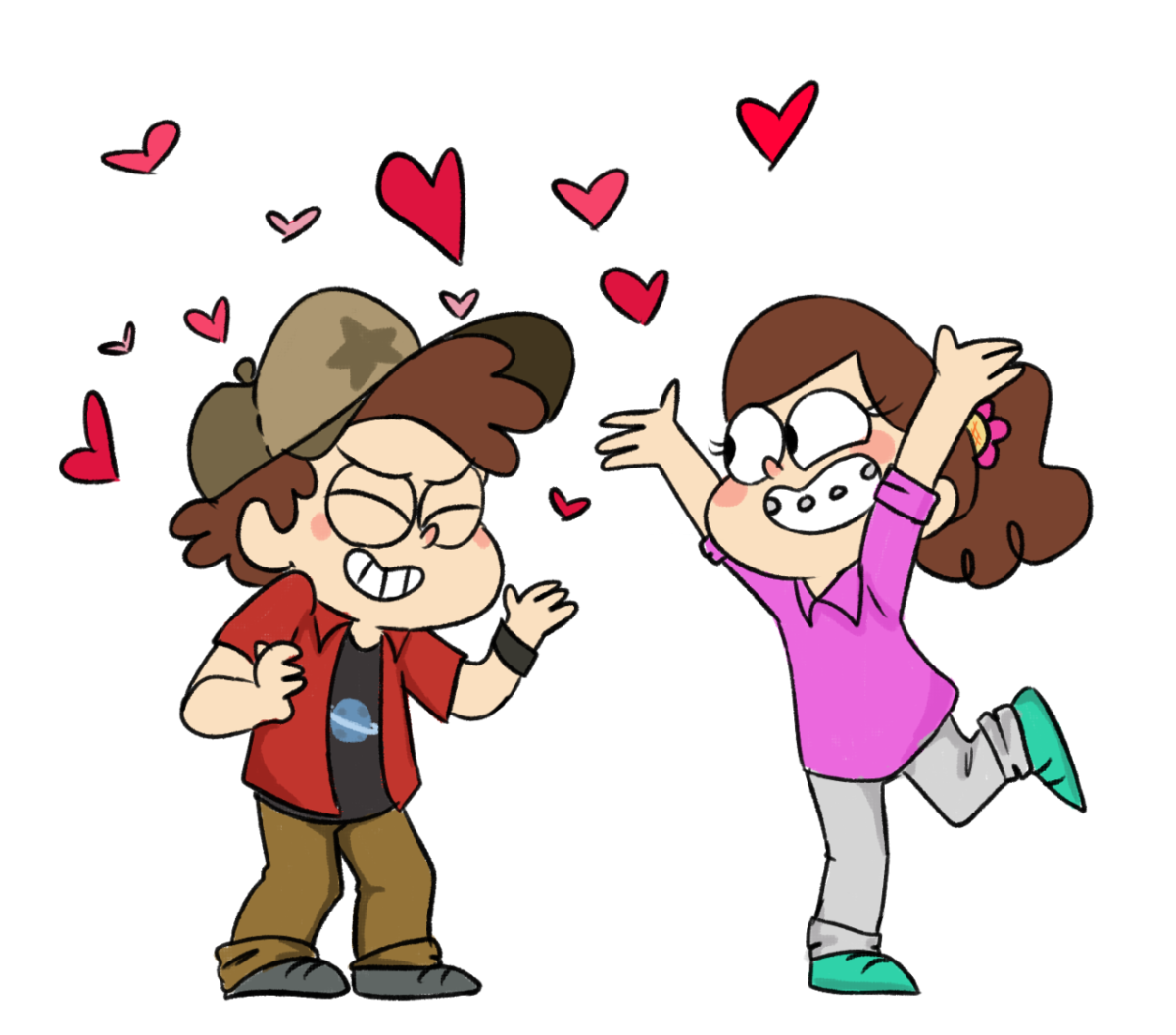 Диппер и Мейбл