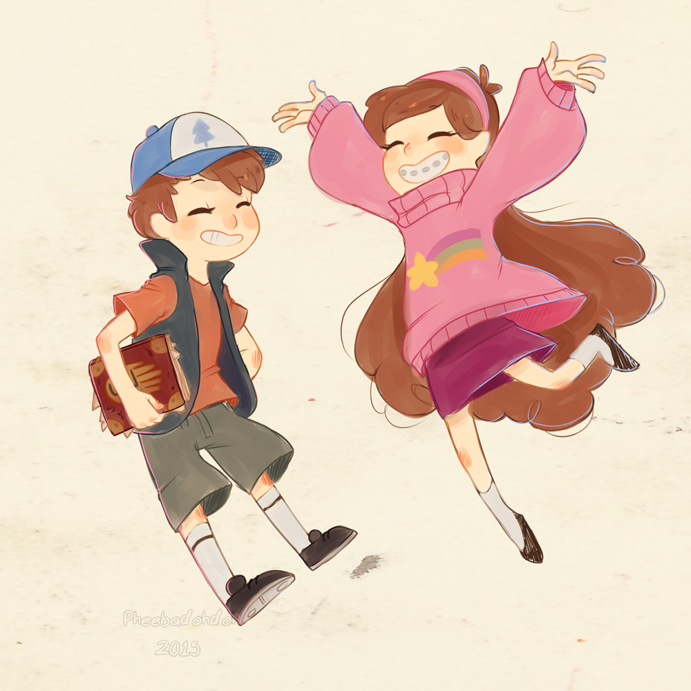 Мэйбл Пайнс и Диппер Пайнс любовь