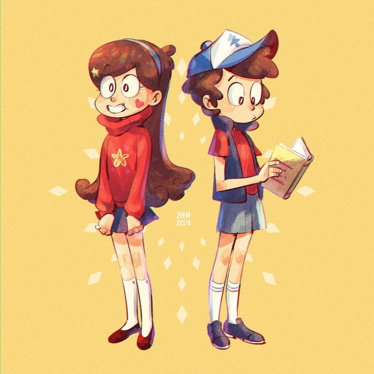 Мэйбл Пайнс и Диппер Пайнс