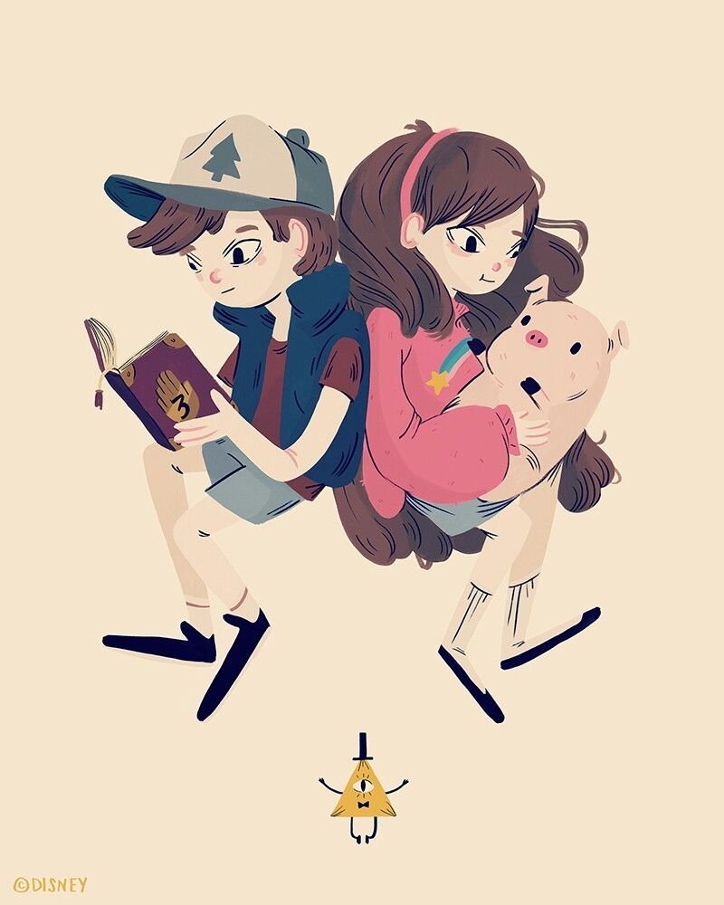 Гравити Фолз арты